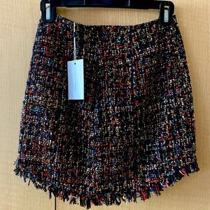 Lovers + Friends tweed skirt XXS